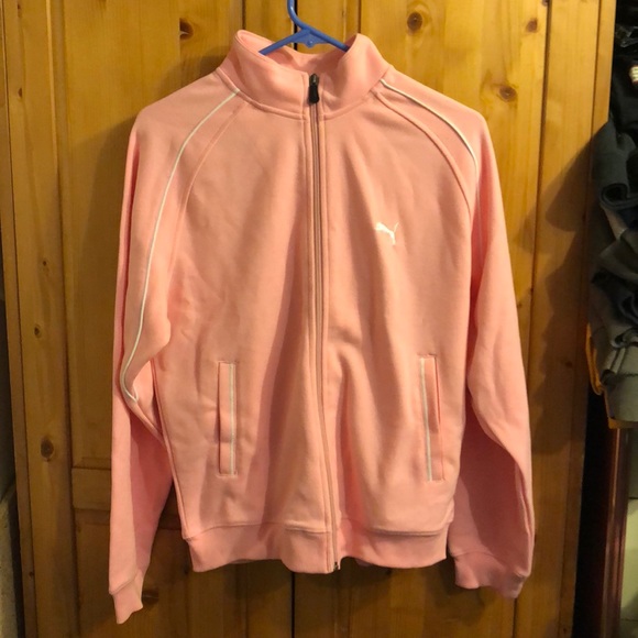 Puma pink jacket size L - Picture 1 of 3